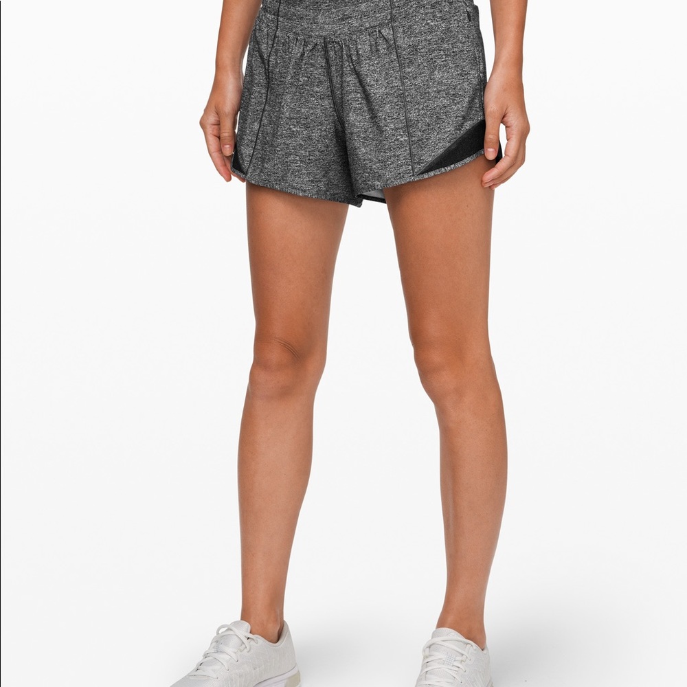 lulu lemon grey shorts